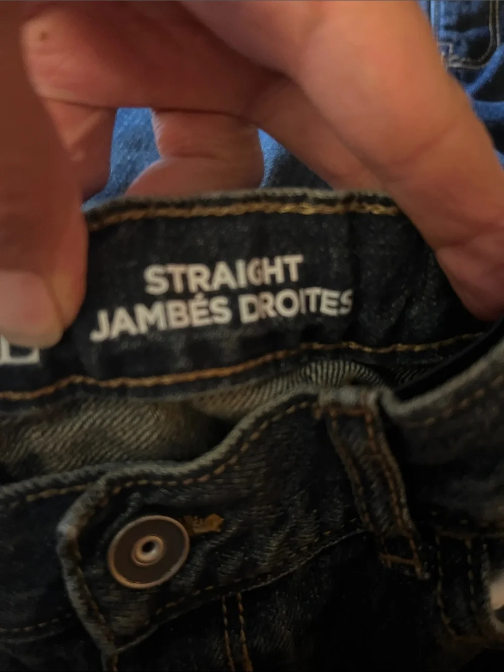 The Children's Place Dark Blue Straight-Leg Jeans
